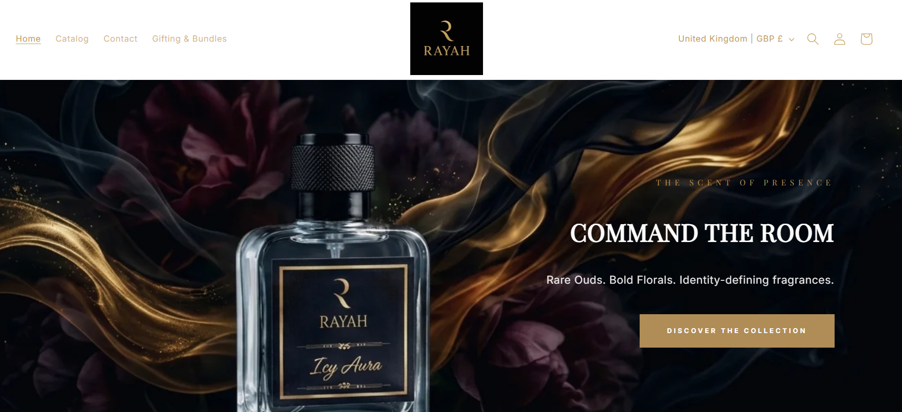 Rayah Perfume Website